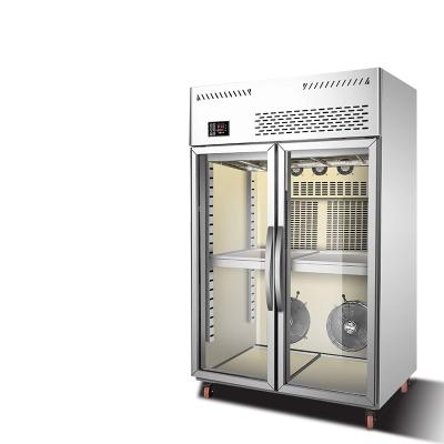 China Double Door Cabinet Stainless Steel Fresh-keeping Drying Chicken Duck Cabinet 470L for sale