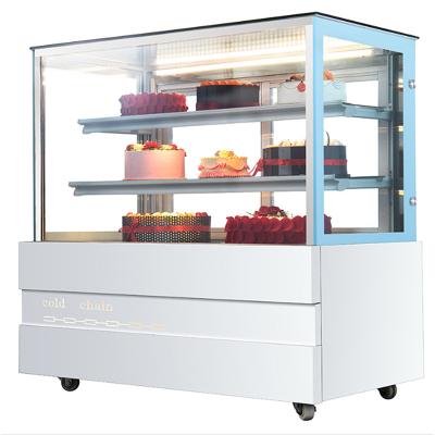 China Single-temperature Commercial Upright Fan Freezer Display Cooling Glass Freezer for sale