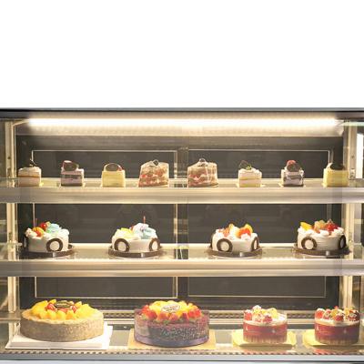 China Refrigerated Single-temperature 360 ​​Display Cabinet Show Case Upright Freezer For Sale for sale