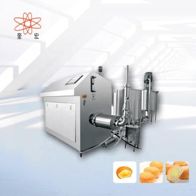 China Cup cake; little bread ; sponge cake; full automatic dount kuihong custard cake production line for sale