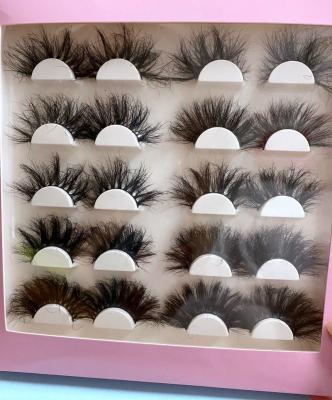 China Super flexible maker your own brand eyelashes 10 pairs custom bulk lashbox false eyelashes empty packaging with logo for sale