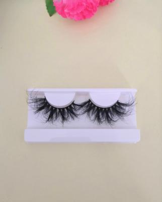 China Deeply 25mm Mink Lashes 5D Mink Hair False Eyelashes High Volume Eye Makeup Tools Handmade 3D Fluffy Mink Lashes for sale