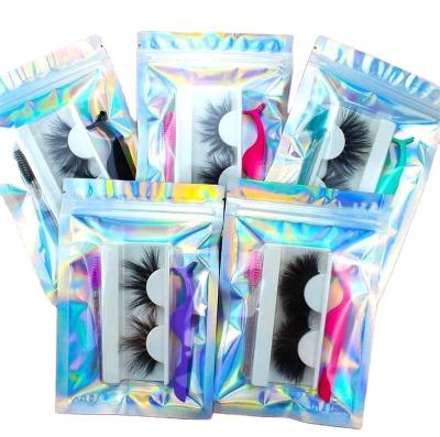 China Mink Eyelash Criss-Cross Box and Wick Custom Box Packaging Private Label Bags Applicator Brush Free Shipping Full Set for sale