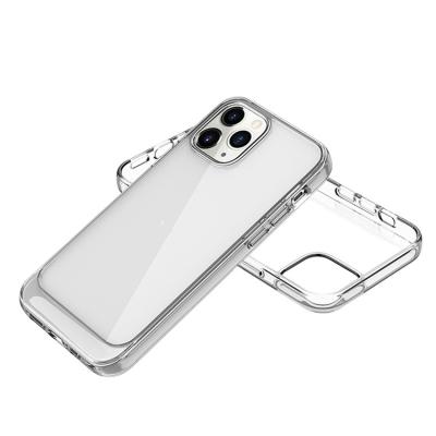 China Top Quality Anti-drop Sales Mobile Phone Shockproof Ultrathin Transparent Case To Protect Camera 12 pro 13 pro Max For Iphone for sale