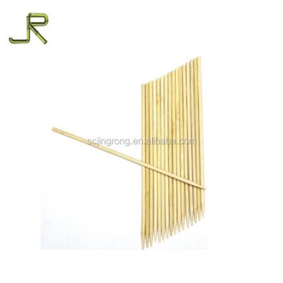 China Heat Resistance Natural Picnic Bamboo BBQ Skewer 12cm-50cm With Custom Logo for sale