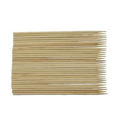 China Hot Sale Color Heat Resistance Nature Turkey Barbecue Disposable Bamboo Spits Importers for sale