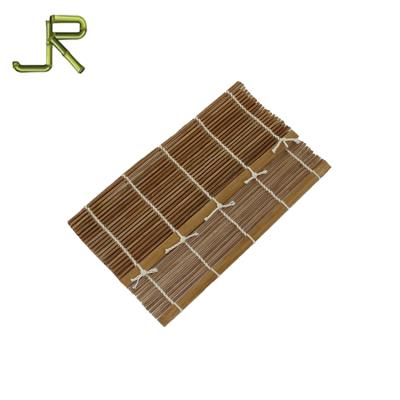 China Restaurant Factory Supplier Best Cane Tea Kitchen Cup Rolling Bamboo Table Mat for sale