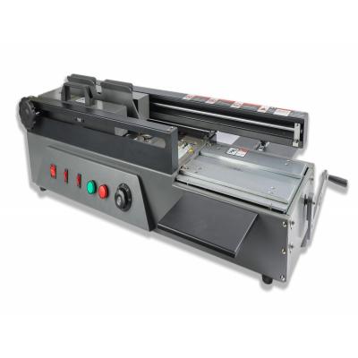 China Nanbo Manual Glue Binding Machine , 800W 320mm Manual Comb Binding Machine for sale