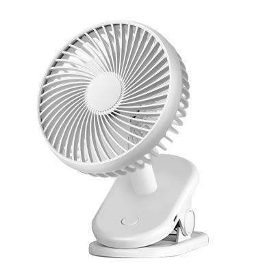 China Hotel Portable 3 Tiers Roll Up Desetop Adjustable Low Noise Mini USB Fans Air Cooling Table Fans With Clip for sale