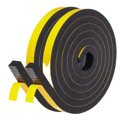 China Modern Low Cost EPDM Foam Sealing Strip Corrosion Resistant Auto Door And Window Waterproof Foam Strip for sale