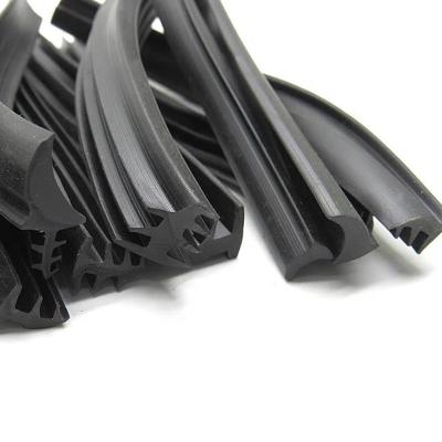 China Waterproof durable anti-aging strong tensile epdm weatherstrip rubber seal car door OEM parts rubber seal for sale