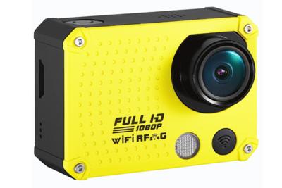 China Custom 60m Waterproof Full HD 60fps 1080P Action Camera / Wifi Sports Cameras 12MP for sale