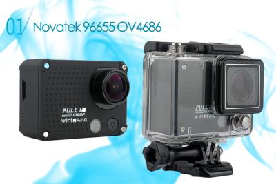 China Extreme Sports Video Wifi Action Camera Recorder DV 1080P Full HD for Surfing / Skydiving for sale