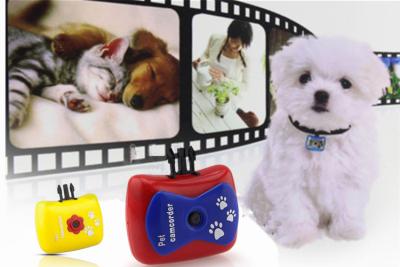 China Lovely Animals 720P Action Camera Video / Voice Reocorder for Dog or Cat Pet Camcorder for sale