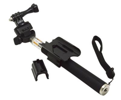 중국 GoPro 부속품을 위해 놓이는 먼 클립 사진기 삼각 산 Monopod 판매용