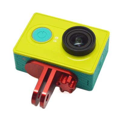 China 50g CNC Aluminum Bracket Bike Camera Mount Xiaomi Action Camera for sale