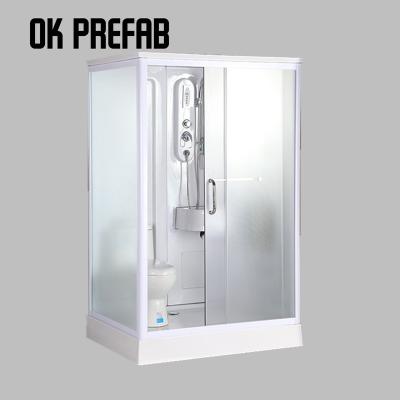 China Modern Cheap Portable Full Bath Integrated Prefab Shower Enclosures Shower Room Units for sale