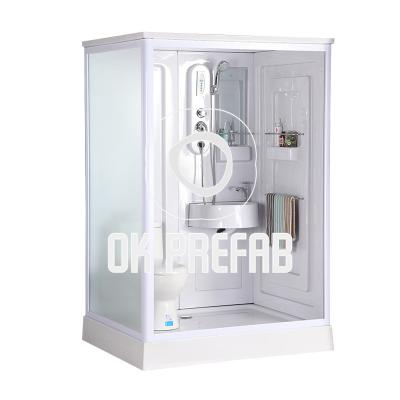 China With View Compartment Pivot Boiling Water Screen Seat Tray Shower Door Enclosure Box Portable Bathroom Room for sale