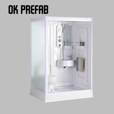 China China Modern Portable Integrated Prefab Bathroom Shower Enclosures Units for sale