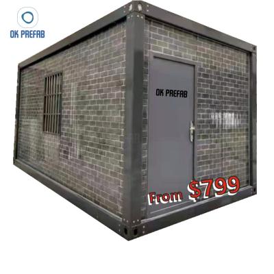 China Contemporary View Low Cost Container Flatpack Container Kit Casas Prefabricada for sale