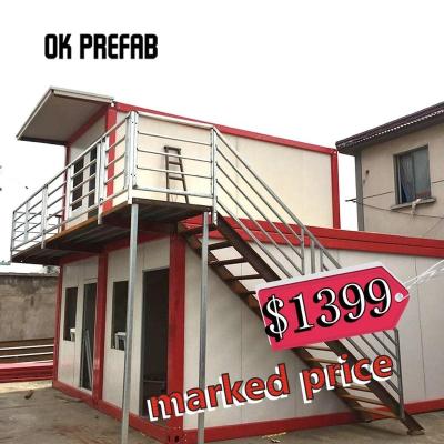 China Portable Modular Prefab Residences China Container House For Sale for sale