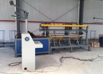 China Railway Guard  Chain Link Mesh Machine , Semi Automatic Chain Link Fencing Machine  for sale