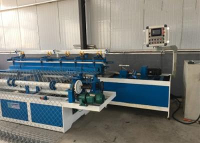 China Custom Diamond Mesh Fencing Machine , Iron Net Making Machine Low Energy Consumption for sale