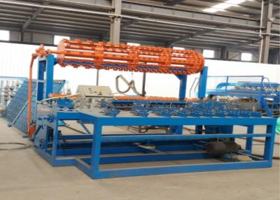 China Computer Control Chain Link Mesh Machine , 2500 Mm Width Wire Mesh Weaving Machine  for sale