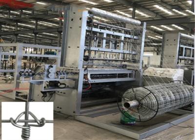 China High Speed Wire Mesh Making Machine , Grassland Field Chain Link Weaving Machine  for sale