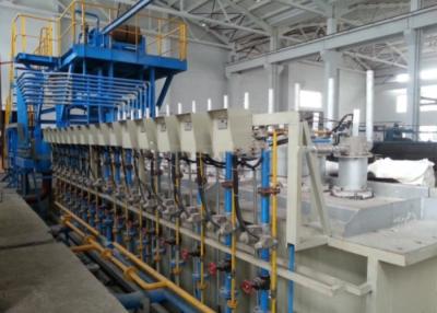 China High Carbon Steel Hot Dip Galvanizing Line , Automatic Hot Dip Galvanizing Machine for sale