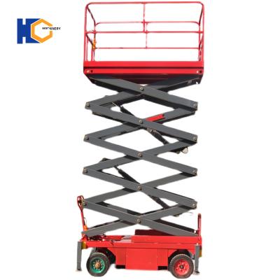 China Hotels electric scissor lift manufacturers 8m aerial work platform for sale for sale