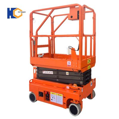 China China 6m Small Mobile Hotels Mini Electric Scissor Lift Prices Scissor Lift for sale