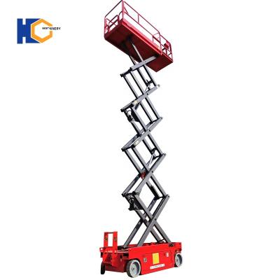 China Easy Operation Hydraulic Aerial Electric Scissor Lift Self Propelled Elevated Work Platform Convenience Safety Work Platform for sale