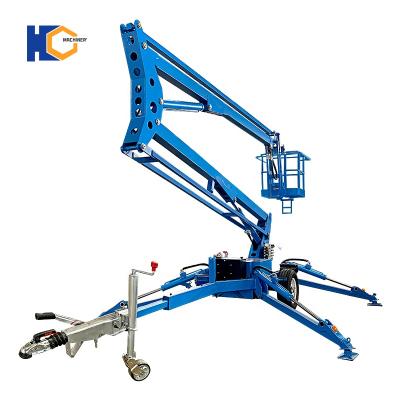 China New Boom Lift New Picker 20m Cherry Works Construction Boom Aerial Lift New Aerial Movable Man Lift for sale