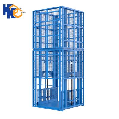 China Custom 3 Meter Vertical Cargo Lift Warehouse Use Easy Operation Safety Convenience Small for sale