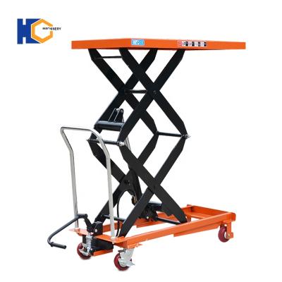 China Keywords Hydraulic Mobile Manual Lift Table Scissor Lift Table Manlift Platform Table Lift for sale