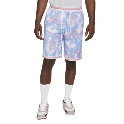 China Fashionable Custom Breathable Team Set Basketball Leaf Pattern Basketball Wear Quick Dry Shorts for sale