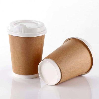 China Disposable Ripple Corrugated Paper Cup With Black Lid For Hot Beverage Coffee Beverage Pack for sale