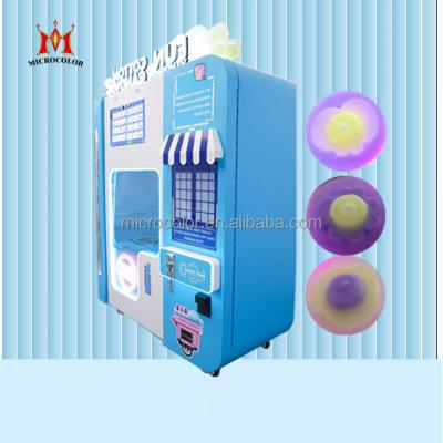 China Electric Candy Machine High Efficiency Microcolor Cotton Candy Floss MC580 Commercial Sourcing Stainless Steel Machine for sale