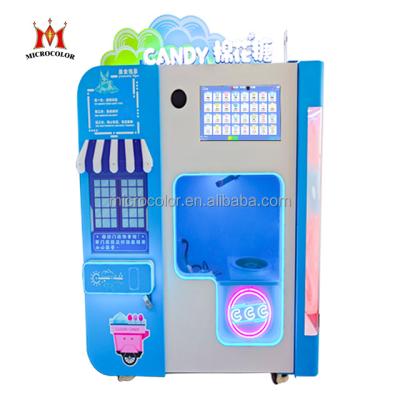 China Wholesale Automatic Commercial Field Cotton Candy Floss Maker,Premium Commercial Full Automatic Cotton Candy Vending Machine for sale