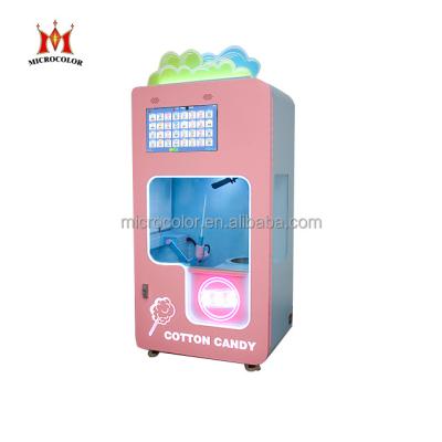 China Field MC880 commercial automatic candy floss machine, high profit cotton candy vending machine with factory price for sale for sale