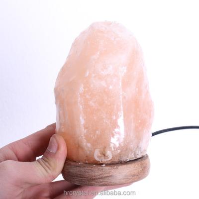 China Wholesale Europe Healing Crystal Lamp Pink Himalayan Rough Round Salt Lamp for Decoration for sale