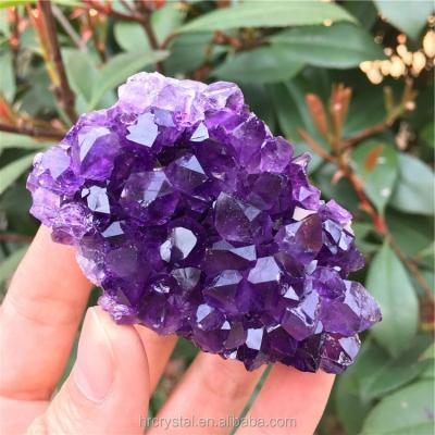 China Wholesale Natural Raw Europe Uruguay Amethyst Bunch For Decoration for sale