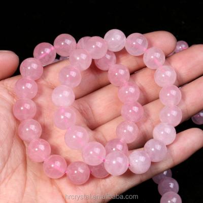 China China Men Women Shape Natural Crystal Bracelet Decorative Rose Quartz Healing Bracelet For Healing for sale