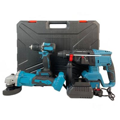 China Convenient High Quality Electric Tool Box 21V Cordless Tool Kits Machine Tool Set for sale