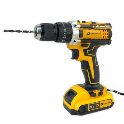 China High Quality Portable Repair Brush 21V Motor Electric Drill Cordless Drill Machine for sale