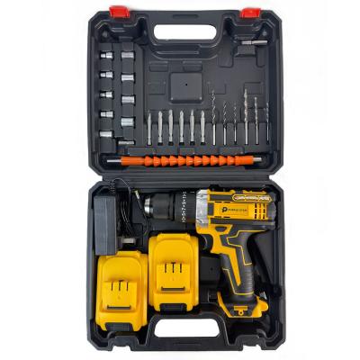 China Hot selling repair drill machine set lithium power brush tool double speed drills with fast delivery for sale