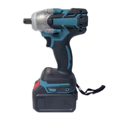 China 21V Li-ion Battery Cordless Impact Brushless Electric Drill Cordless Wrench With Cheap Price for sale