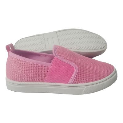 China Anti-Slippery Wholesale Children Slip On Walking Shoes Kids Flat Casual Shoes Kids Canvas Shoes for sale