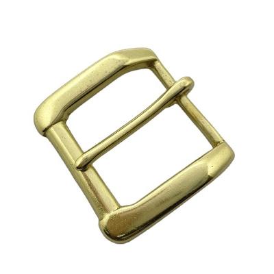 China Custom Solid Brass Pure Copper Durable Belt Buckle Pin Belt Buckle For Belt for sale